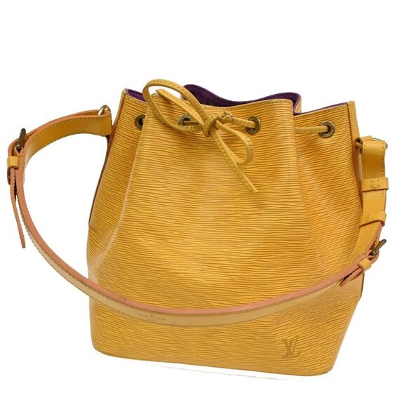 LOUIS VUITTON Petit Noe Drawstring Shoulder Bag Epi Leather YW - Picture 1 of 16